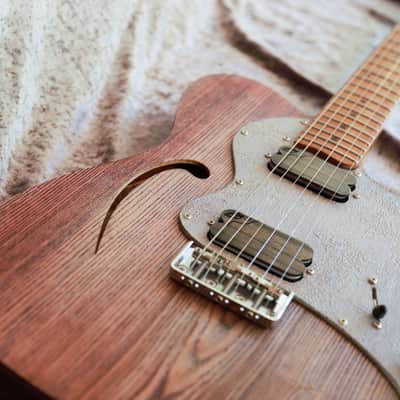 Build to order GB Liuteria Traditional Tele Semi Hollow Custom shop - grape marc image 19