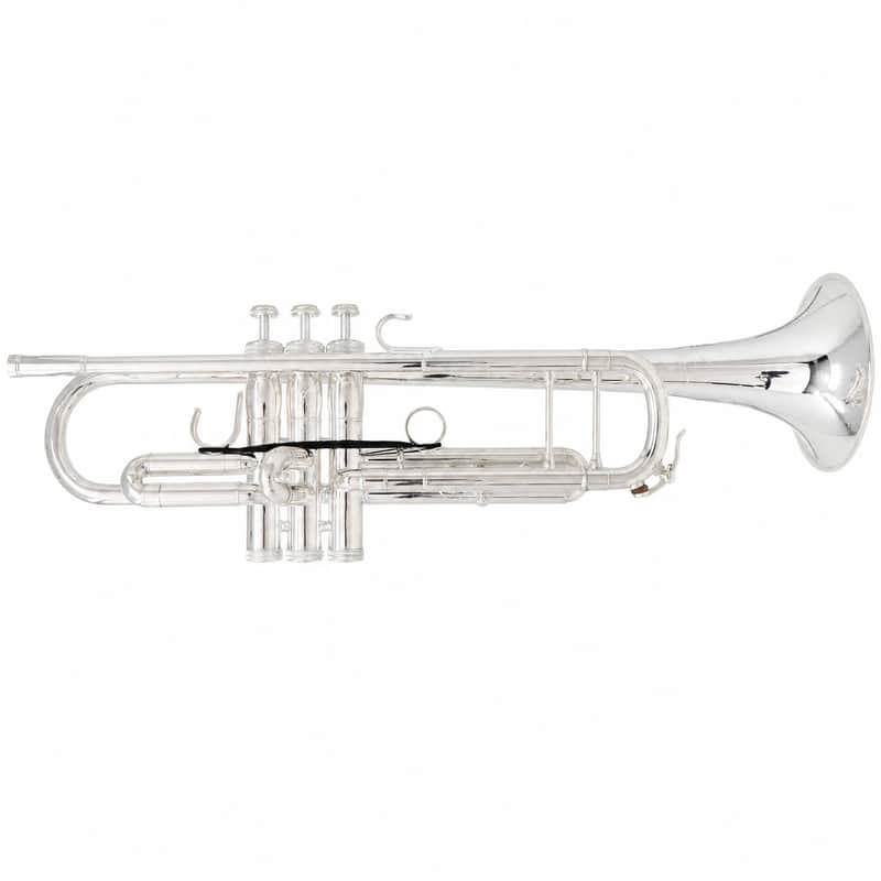 S.E. Shires Q10S Q-Series Professional Bb Trumpet in Silver Plate SN Q16482 image 1
