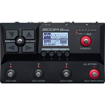 Zoom B2 Four Bass Effects and Amp Emulator Pedal image 1