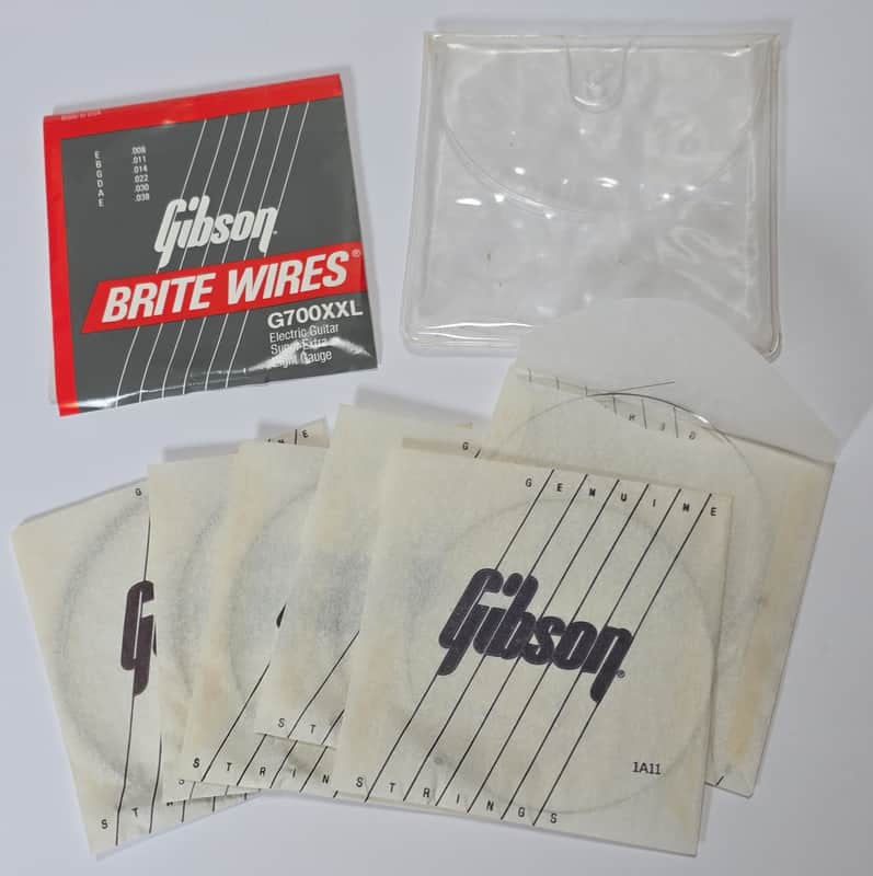 NOS Gibson Brite Wires G700XXL Super Light Electric Guitar Strings .008-.038 image 1