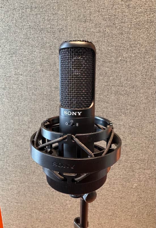 Sony C-100 Hi-Res Dual Capsule Condenser Microphone 2020s - Black image 1