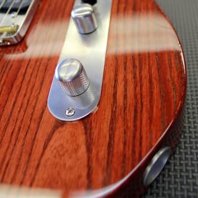 Mahan Guitars Gutbuster Tele 2015 Trans Red image 8