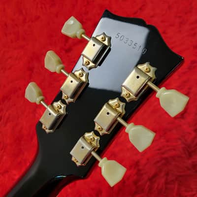 1989 Grandy (Tokai) GSG-60G SG Standard - Black with Gold Hardware - All Original - Made by Tokai in Japan MIJ image 15