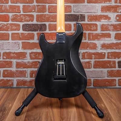 Charvel Model 3 Charcoal Metallic 1988 w/Gigbag (Refin/ Mods) image 7