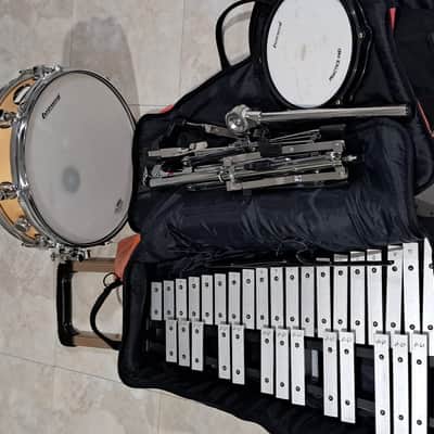 Ludwig Drum and Xylophone Bell kit with rolling case image 5