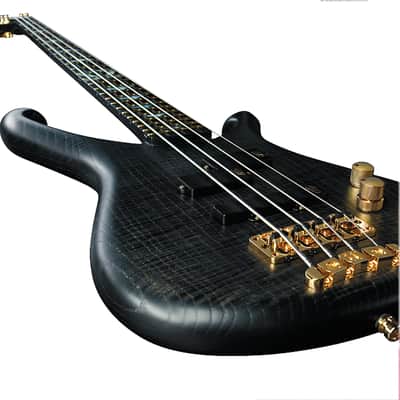 Warwick Stuart Zender Signature 4-String Bass - Nirvana Black Oil Finish image 8