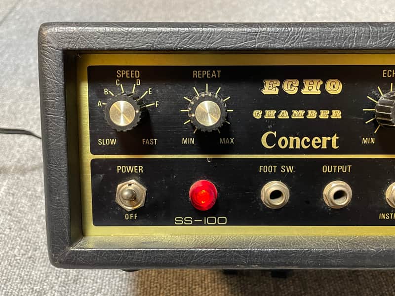 KASTAM ECHO CHAMBER Concert SS-100 ジャンク Kastam Concert Echo Chamber SS-100 1970s w/Tape cartridge | Reverb