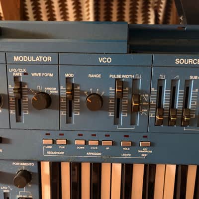 Roland SH-101 32-Key Monophonic Synthesizer 1982 - 1986 - Blue image 2