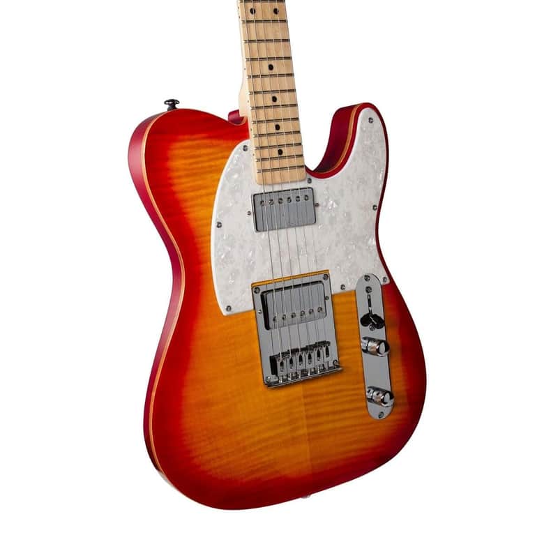 Michael Kelly 53DB Electric Guitar (Cherry Sunburst, Maple Fingerboard) image 1