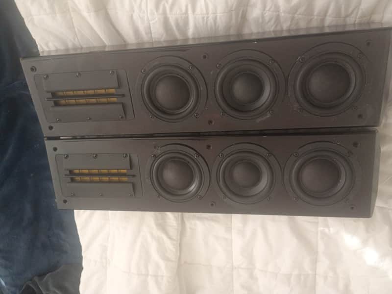 Sunfire Cinema Ribbon CRS-3 Speakers 2007 - Hand-Rubbed Ebonized Rosewood