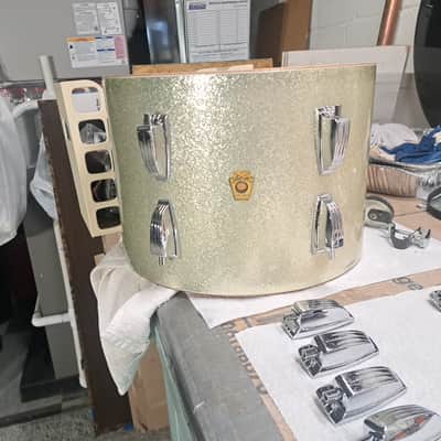 9"x13" Tom - Ludwig Super Classic 1969 - Silver Sparkle image 4
