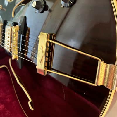 Bradley ES-55W Double Cutaway Semi-Hollow 1975 Natural Rosewood image 17