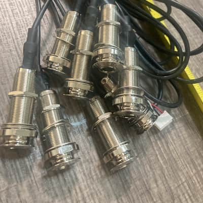 Acoustic Guitar 10 input jacks for piezo pickups 2025 - Chrome image 1