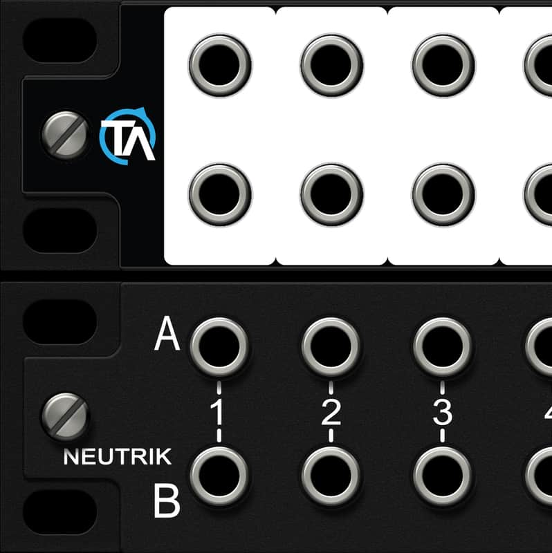 Single - Blank Patch Bay Label Compatible with Neutrik NYS-SPP-L1 by Trace Audio image 1