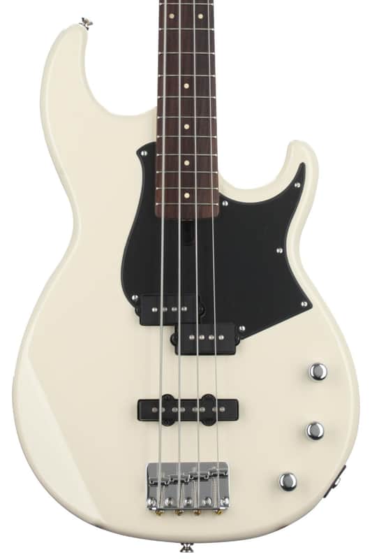 Yamaha BB234 4-string Bass Guitar - Vintage White image 1