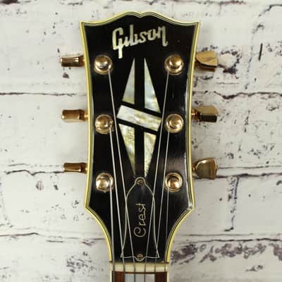 1969 Gibson Crest Gold Hollow-Body Electric Guitar All-Original W/ OHSC image 9