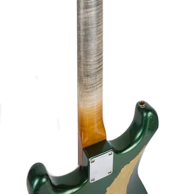 New Fender Custom Shop Levi Perry Masterbuilt '60 Stratocaster Heavy Relic Aged Sherwood Metallic image 7