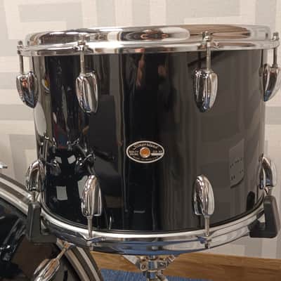Slingerland 1970s Shell Pack in Black- 14,18,24″ – Players Kit image 5