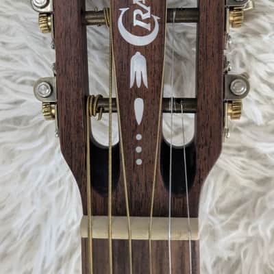 Crafter MIND T-MAHOe PRO NAT Solid Mahogany Top Acoustic Electric Guitar, Used image 4