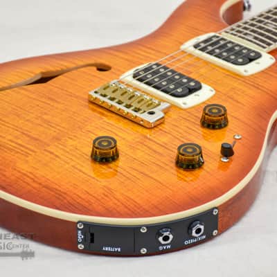 PRS SE Custom 24 Semi-Hollow Piezo Vintage Sunburst (s/n: 4794) image 8