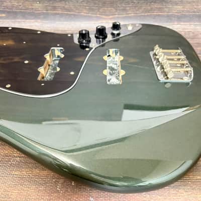 2004-06 Fender Japan JB-62-66UGB Jazz Bass Body Gun Metallic Blue Rare Color image 8