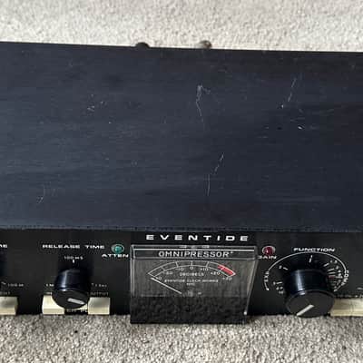 Eventide Omnipressor Model 2830 Dynamic Effects Processor Vintage 1974 - Black with Black Meter image 3