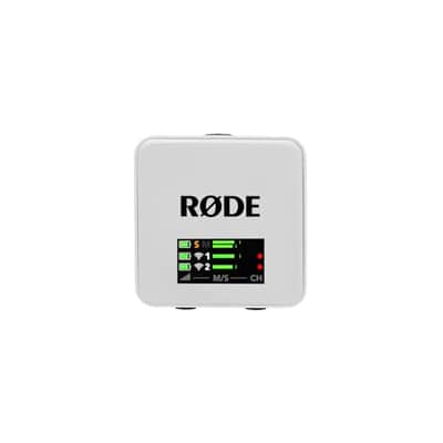 RØDE Wireless GO (Gen 3) – Compact Wireless Mic – Pristine Audio, 32-bit Float Recording, Automatic Level Control, for Phones, Cameras and Computers (White) image 3
