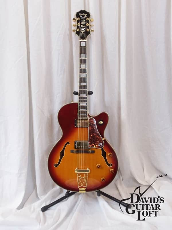 Used Epiphone Emperor 1984-1990 Cherry Sunburst (Pre Joe Pass) image 1