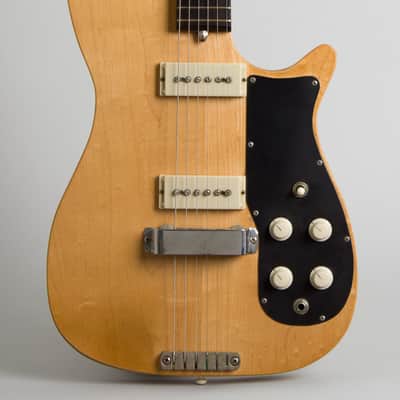 Carvin #32-SGB Solid Body Electric Guitar (1962), original black hard shell case. image 3
