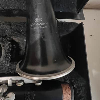 Normandy 4  LeBlanc France Wood Clarinet With Case No Mouth Piece or Barrel Joint image 4