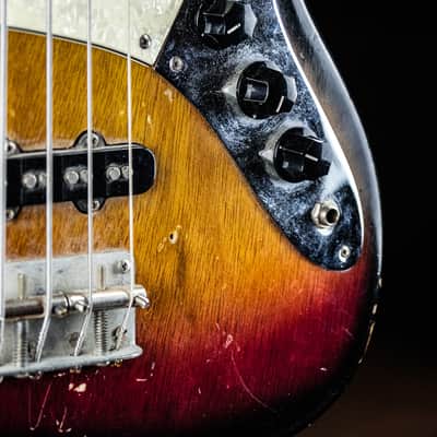 1970s Belamy J-style Bass sunburst Bild 8