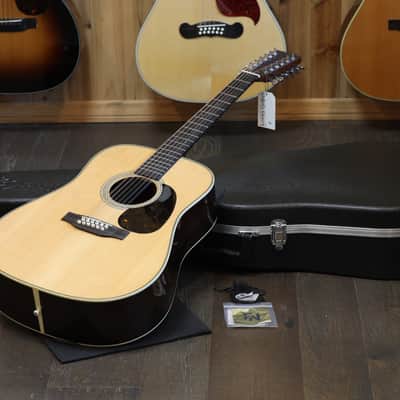 Unplayed! 2024 Martin HD-12-28 12-String Acoustic Guitar Natural + OHSC image 1
