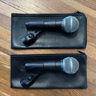 Immagine Shure SM58 Dynamic Cardioid Microphone Pair. - 8