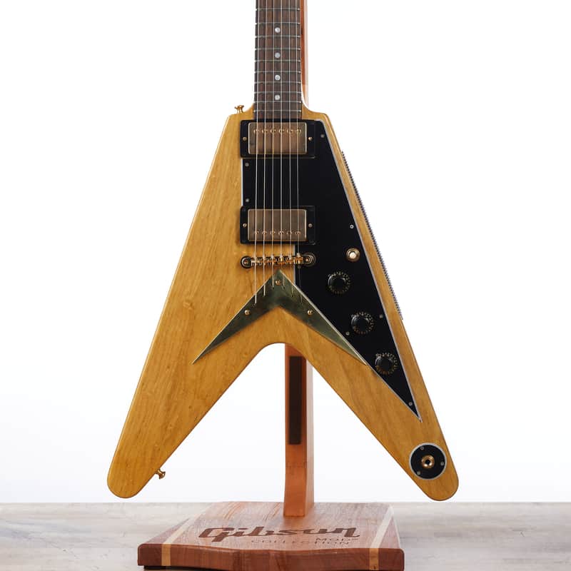 Gibson Custom 1958 Flying V Reissue, Natural | Demo