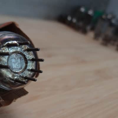 Rare 1958 NOS NIB TELEFUNKEN ef86 silver MEDICAL grade VERY STRONG tube preamp limiter tube mic U67 image 22