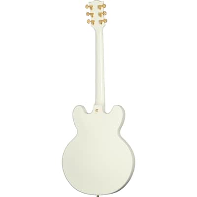 Epiphone 1959 ES-355 Semi Hollow Electric Guitar - Classic White image 3