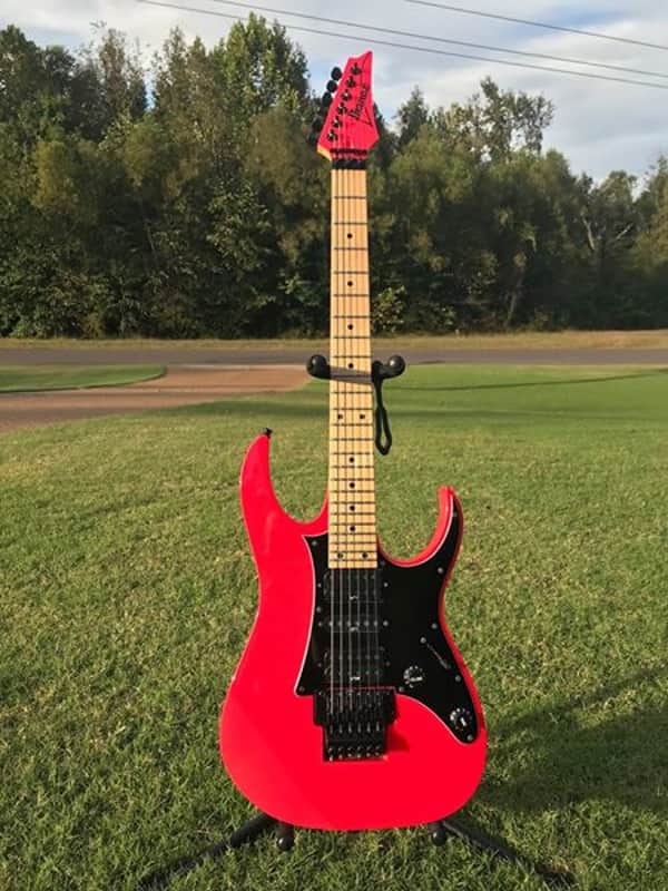 Ibanez RG550 Genesis Road Flare Red image 1