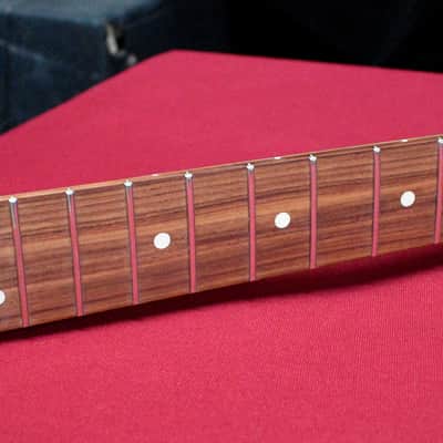 Fender Roasted Maple Telecaster® Neck, 22 Jumbo Frets, 12″, Pau Ferro, Flat Oval Shape 2024 w/Locking Stratocaster®/Telecaster® Tuning Machine Sets image 11