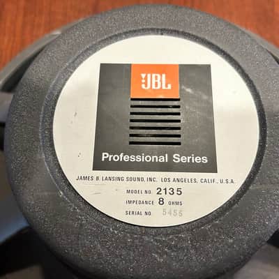 JBL 2135-8Ω Vintge Alnico Pro Version of D130, D130F image 3