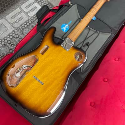 Used USA Custom Guitar Partscaster T-Style - Sunburst W/Case image 14