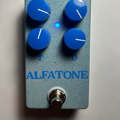 AlfaTone Silver Special #1 2023 - Light Blue Fade (British Pedal Company Dumble Silverface Overdrive Special style pedal) image 2