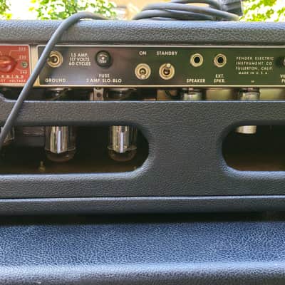 Fender Tremolux Amp 1963 - 1966 - Black face image 4