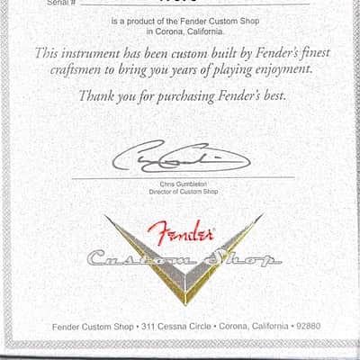 Fender Custom Shop Empire 67 Super Stratocaster HSS NOS - Blaze Gold #17376 (Open Box) image 13