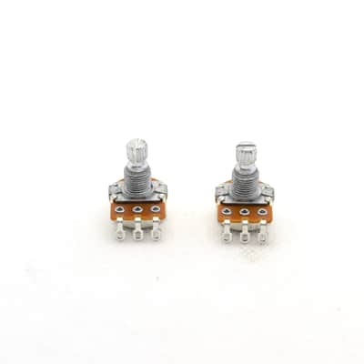 Alpha Potentiometer Mini A250K 1/4 inch Shaft Audio Taper Volume Pot - Set of 2 image 2