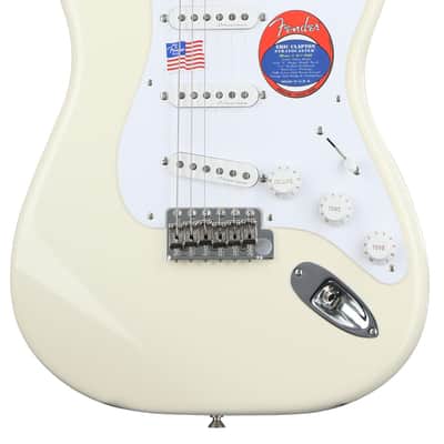 Fender Eric Clapton Stratocaster - Olympic White with Maple Fingerboard image 1