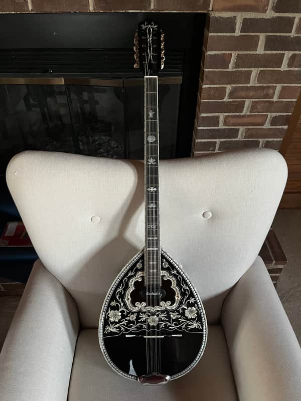 Polydorou Greek Bouzouki Handmade w/Archadis Electronics & Case 2021-2022 MINT image 1