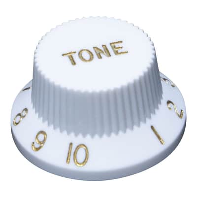 Brio Stratocaster® US fit Control Knobs White image 2