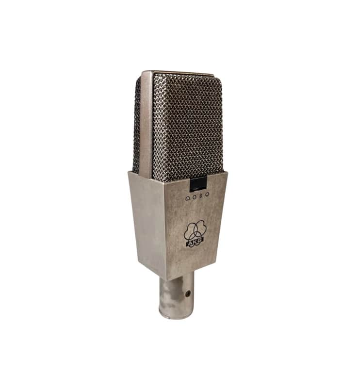 AKG C414 EB with Brass CK12 Capsule 1970s - Silver image 1