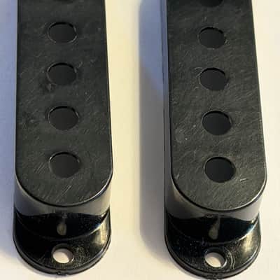 Fender Stratocaster 1979 - Black pickup covers (2) image 4