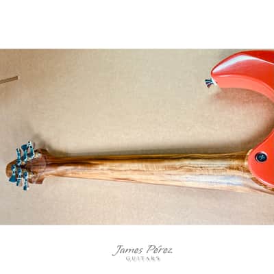 ALL NEW! - LS - Handmade in U.S.A. by Me @ James Perez Guitars 2026 - Fiesta Red image 20